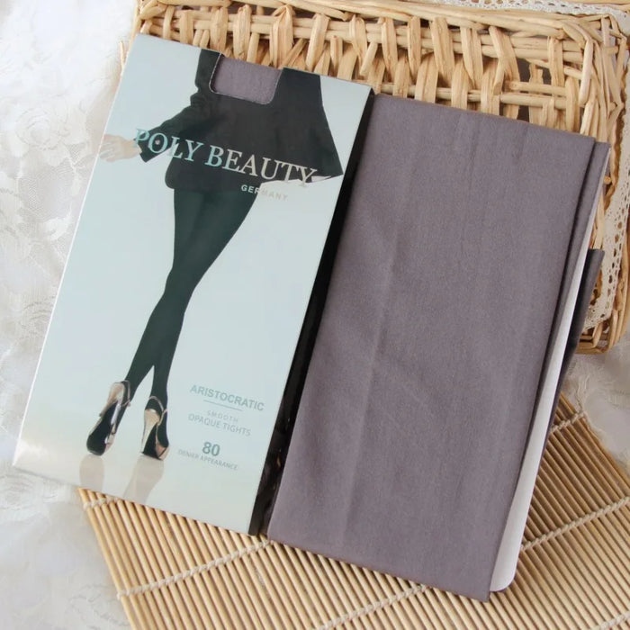 Fashionable and Slimming Velvet Matte Tights for Women in Autumn and Spring