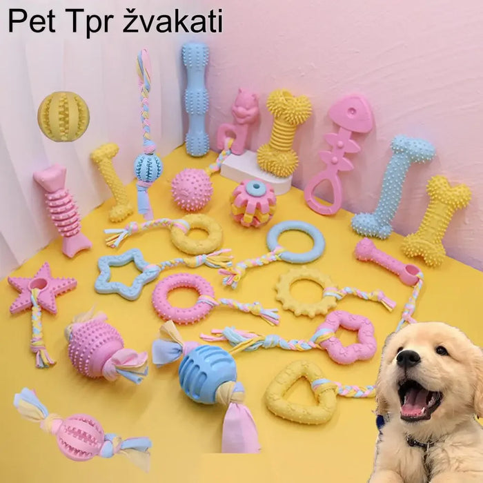 Dental Health Interactive Dog Toys for Small and Medium Dogs