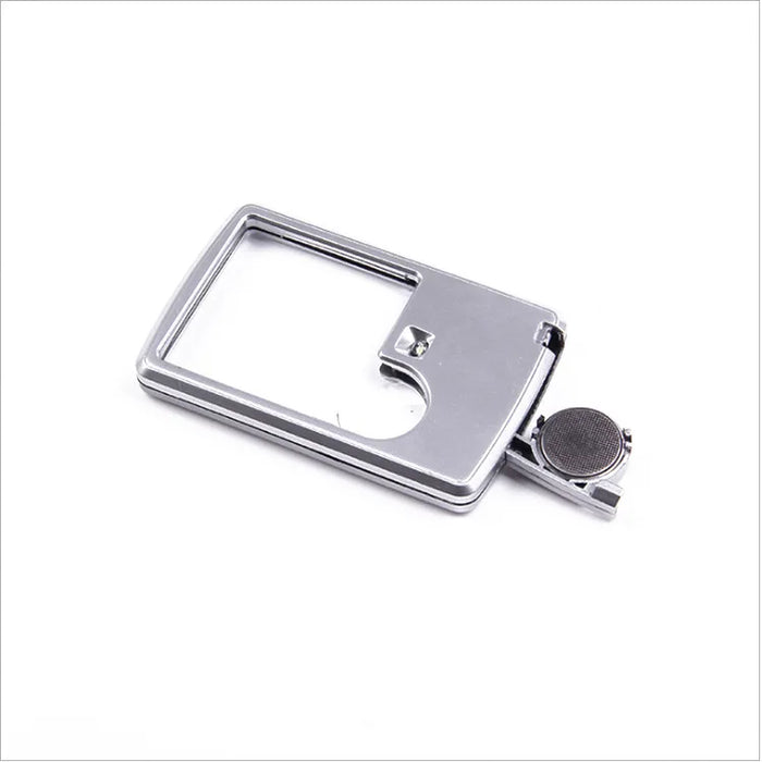 Portable acrylic magnifying glass