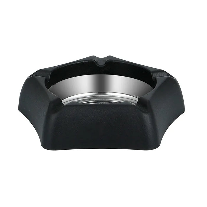 Stainless steel ashtray