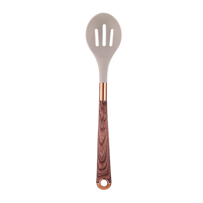 Fashion wood grain design silicone kitchenware