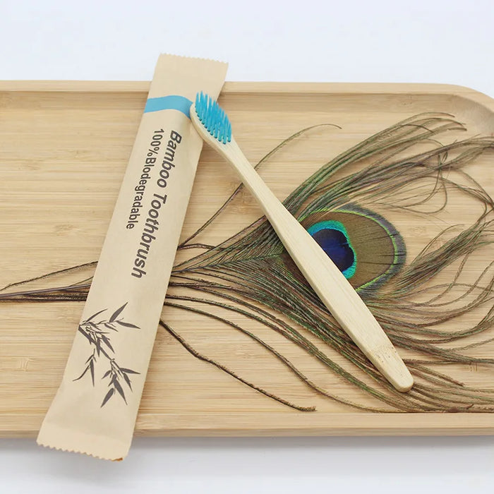 Paper Bag Bamboo Toothbrush