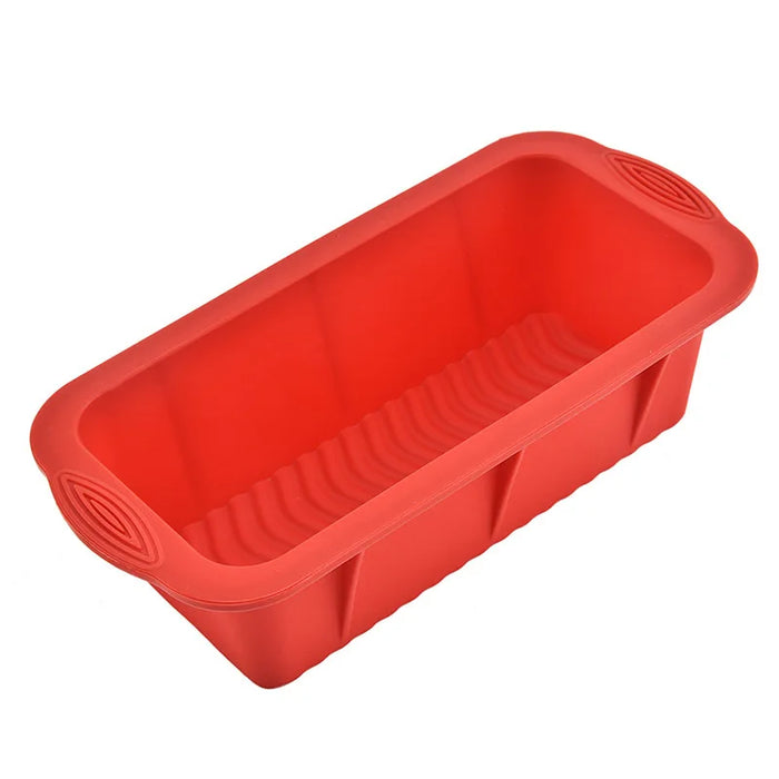 Food-grade silicone toast mould for baking rectangular cakes