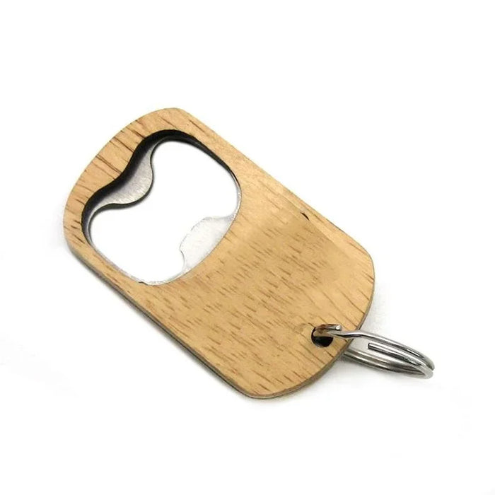 Bamboo and Wood Beer Bottle Opener