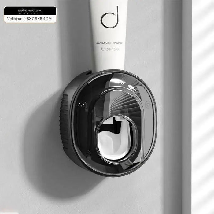 Bathroom Deluxe Automatic Toothpaste Squeezer Wall Mount Set