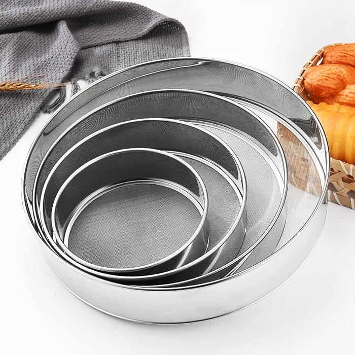 Stainless Steel Flour Sieve for Baking