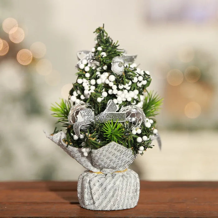 Gorgeous mini Christmas trees for holiday decorations and festive events