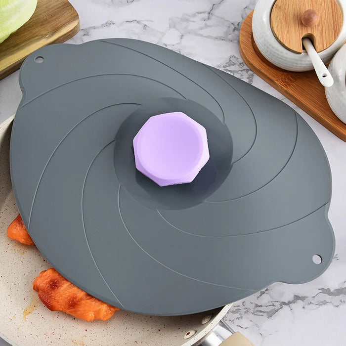 Leak-proof Silicone Lids for Pots and Pans - 6 Pack