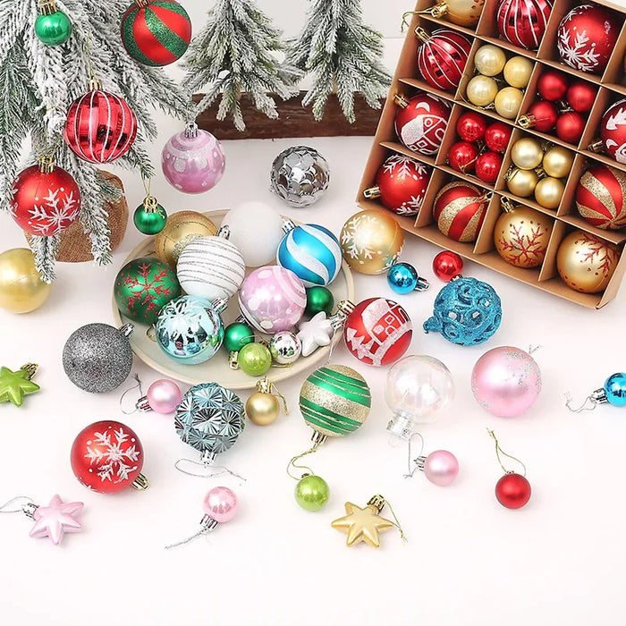 Hand-painted Christmas pendants and pendant pendants