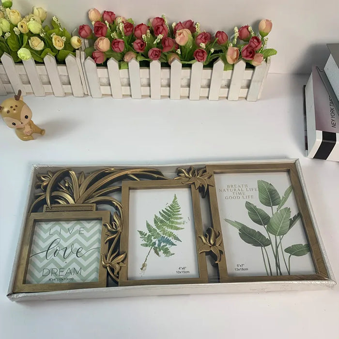 Individual decorative photo frame