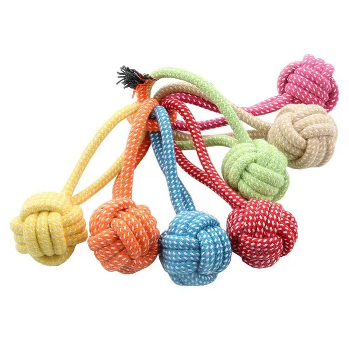 Dog toy chew rope set