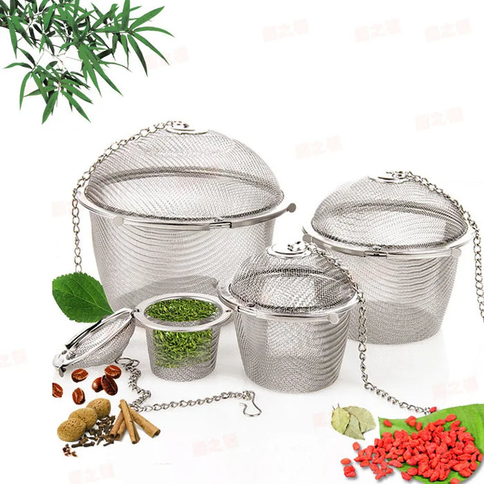 Stainless Steel Balls for Spices, Herbs, and Tea