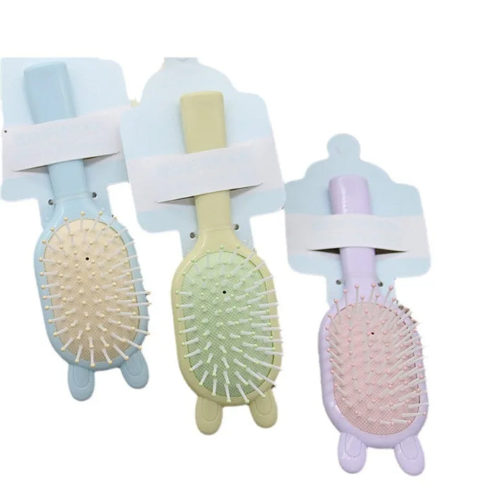 Half round head air cushion massage comb