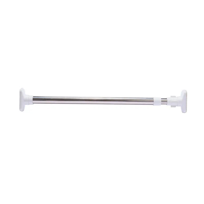 Non-drilling stainless steel telescopic shower curtain rod