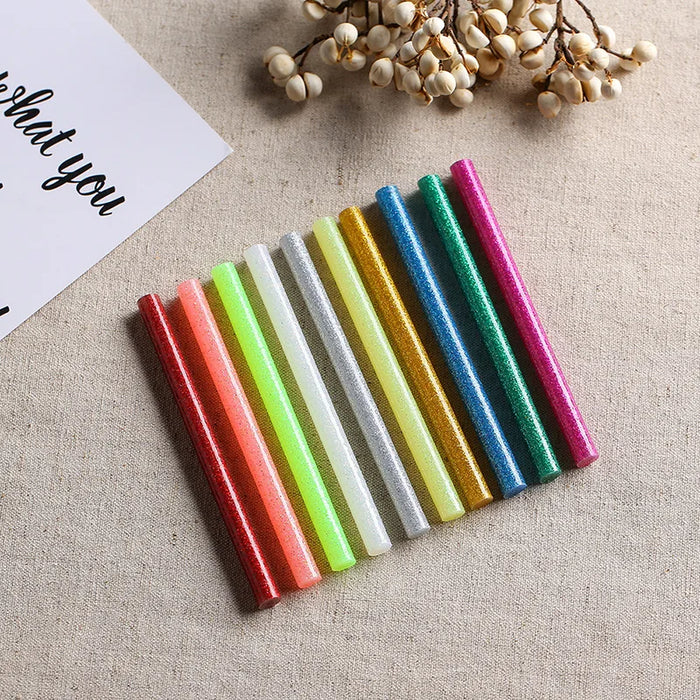 High Viscosity Colored Hot Melt Adhesive Sticks with Flash Strips