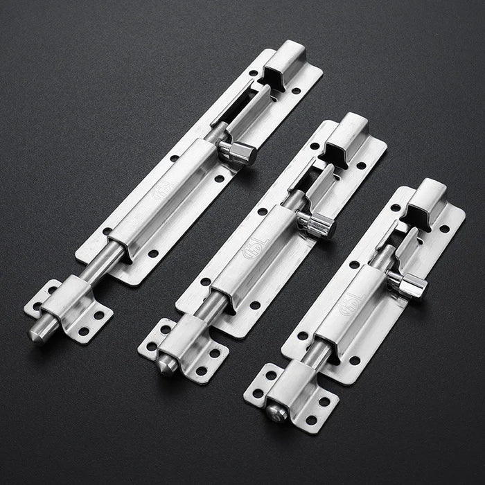 Stainless steel door hinges for cabinets and windows with anti-theft locks