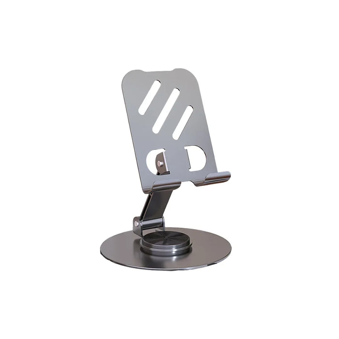 Foldable lazy desktop metal phone holder