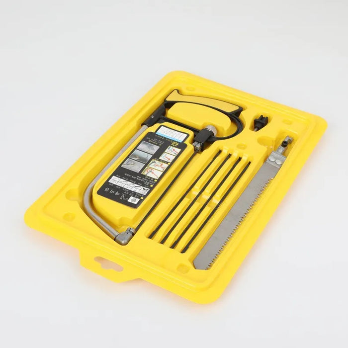 Household multi-purpose hacksaw frame set