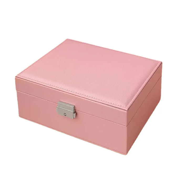 Lockable Double Jewelry Box