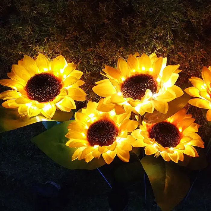 Solar Garden Light - Sunflower LED Downlight Outdoor Garden Decoration Light