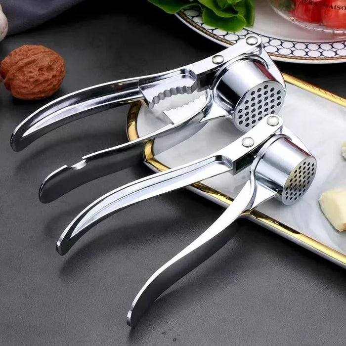 Multifunctional Garlic Press Heavy Duty Zinc Alloy