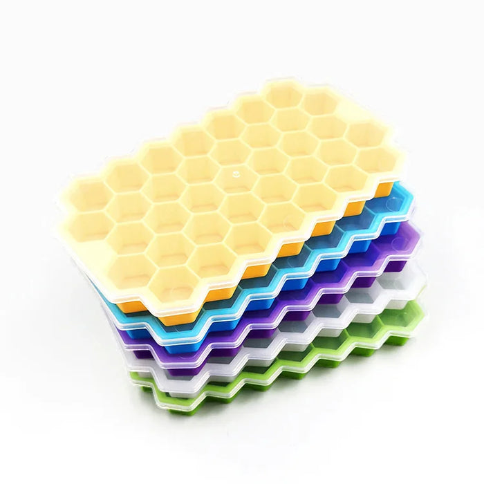 Ice Cream Tool 37 Cavity Honeycomb Ice Cube Tray