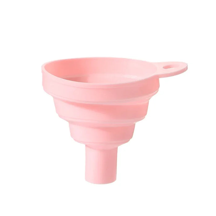 Large Diameter Silicone Funnel for Liquid Separation - Perfect for Kitchen Use!