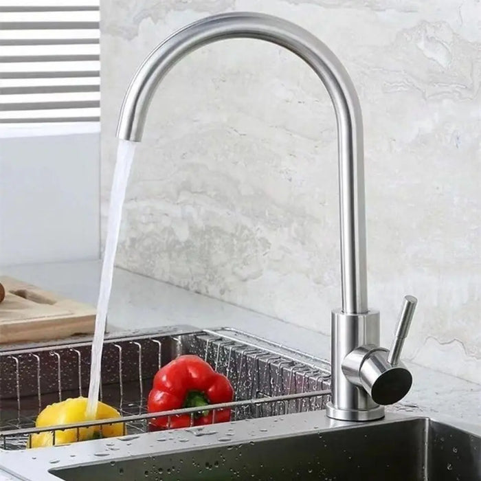 Pull-out hot and cold faucet All-copper retractable rotatable kitchen vegetable basin laundry sink dishwasher