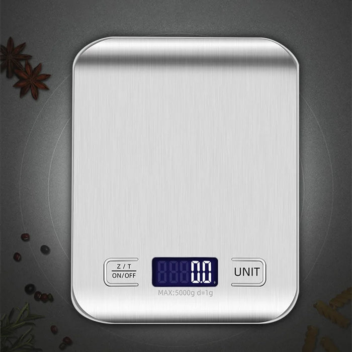 Stainless Steel Electronic Kitchen Scale Charging Food Baking Scale