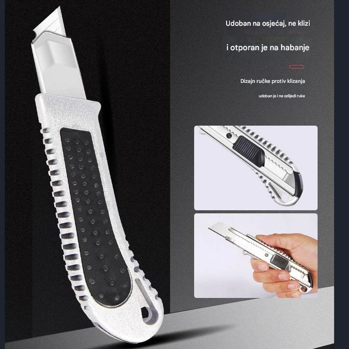 Thickened blade multi-purpose aluminum practical art knife