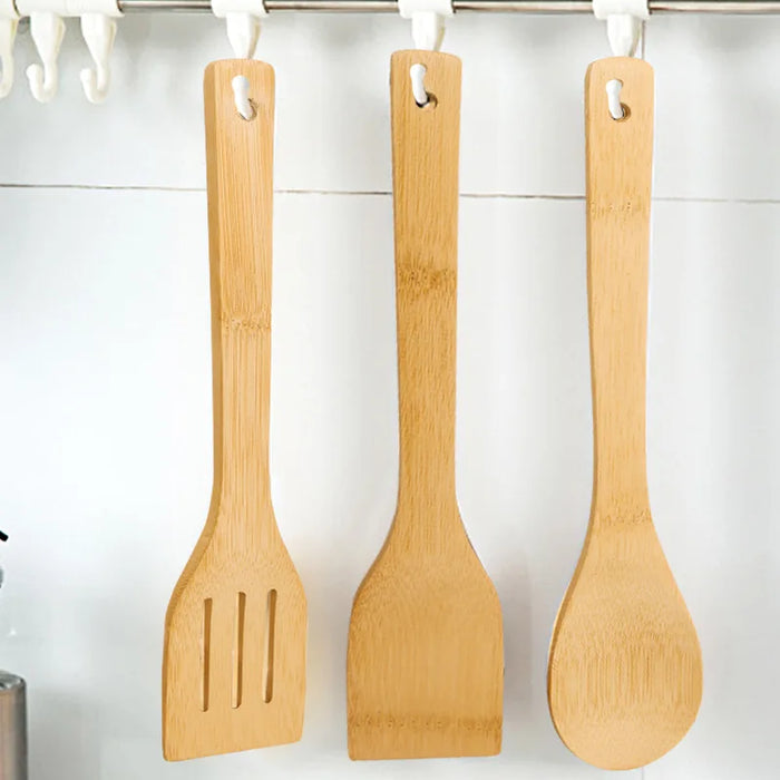 Kitchenware set Bamboo spatula Wholesale Non-stick pan Cooking spatula Bamboo spatula Cookware