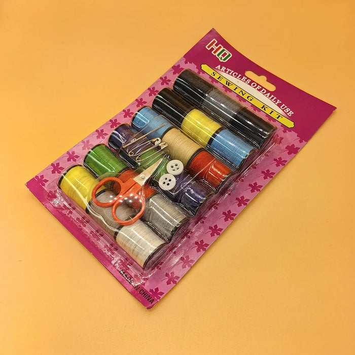 Complete Sewing Kit for DIY Projects, with Needles, Thread and Accessories