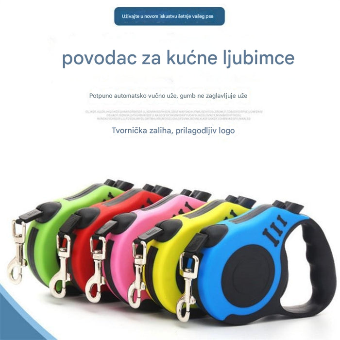 Automatic Retractable Pet Leash, Suitable for Walking and Traveling