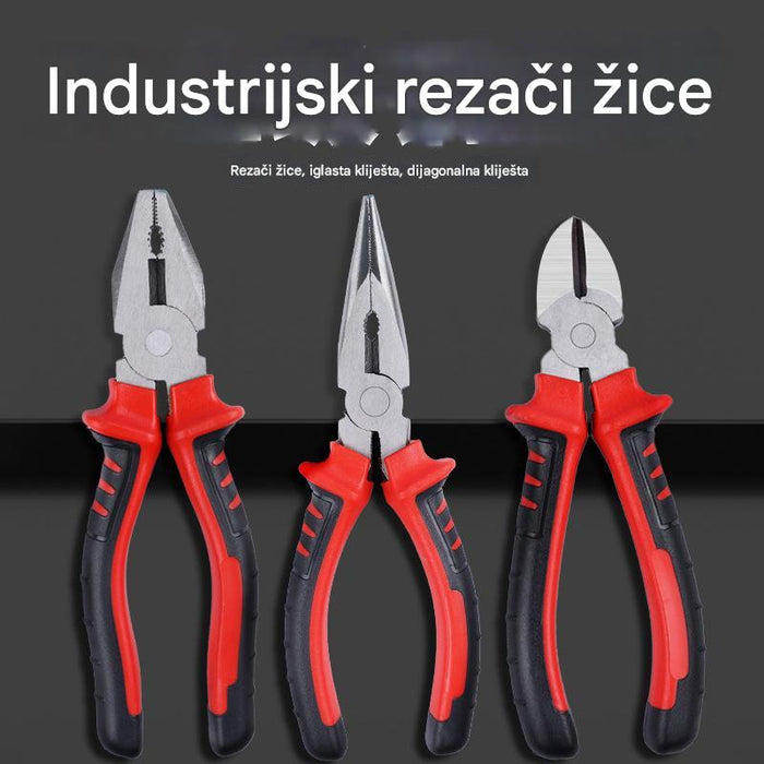 Multi-functional Tiger Pliers: Wire Cutter, Steel Wire Pliers, Cable Puller with Quick Electrical Work