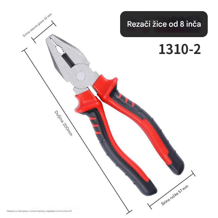 Multi-functional Tiger Pliers: Wire Cutter, Steel Wire Pliers, Cable Puller with Quick Electrical Work